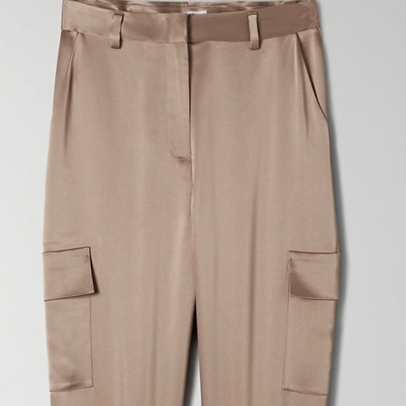 WORN ONCE-Babaton refined cargo pant- taupe - Picture 3 of 3